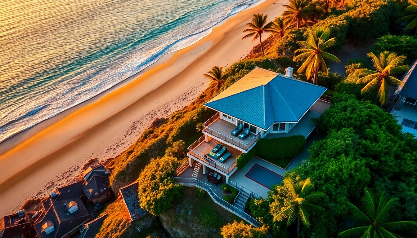 View breathtaking Airbnb houses for sale with stunning beachfront locations and vibrant sunset views.