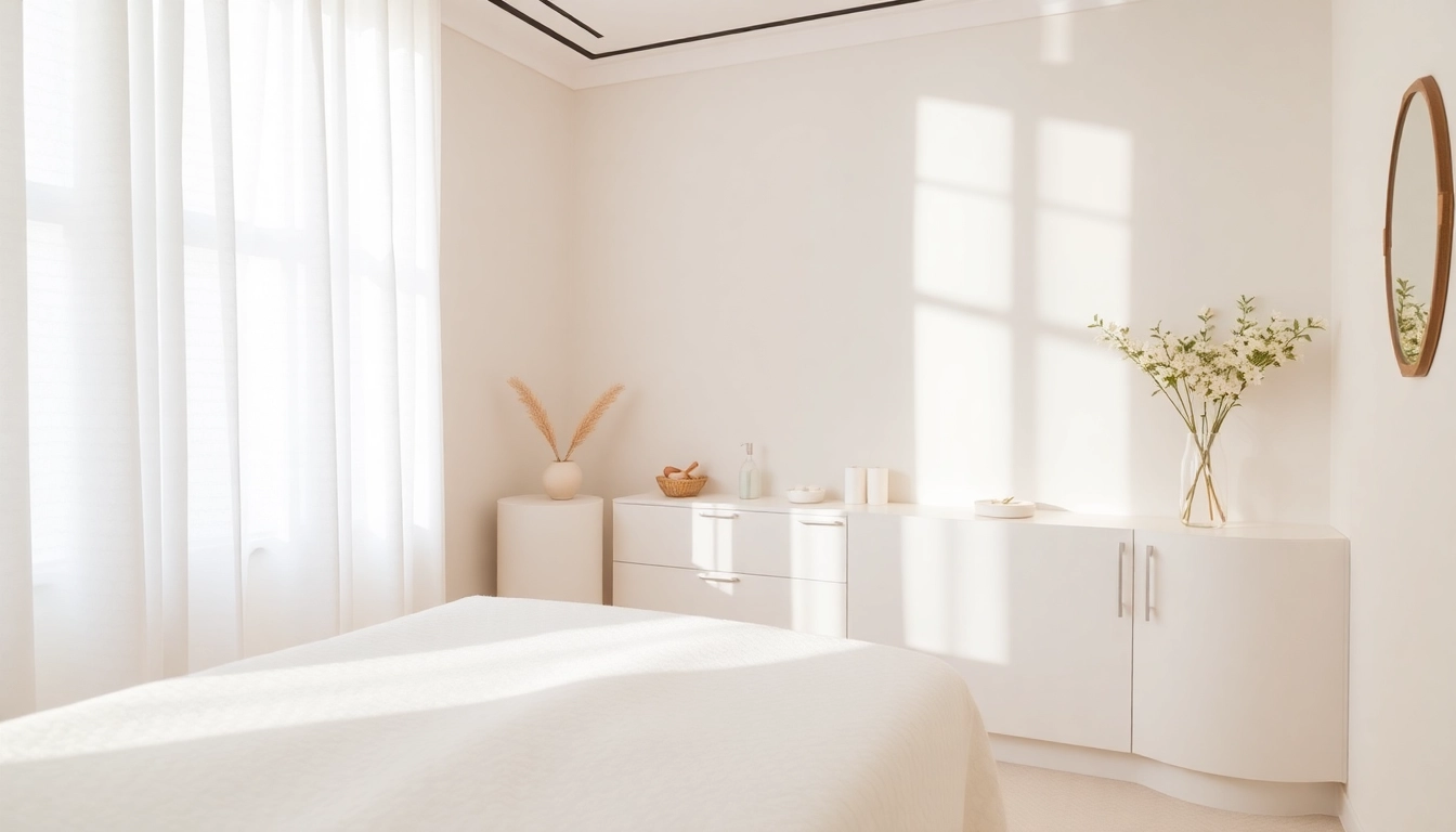 Experience rejuvenating Faltenbehandlung Zürich in a tranquil beauty treatment room.