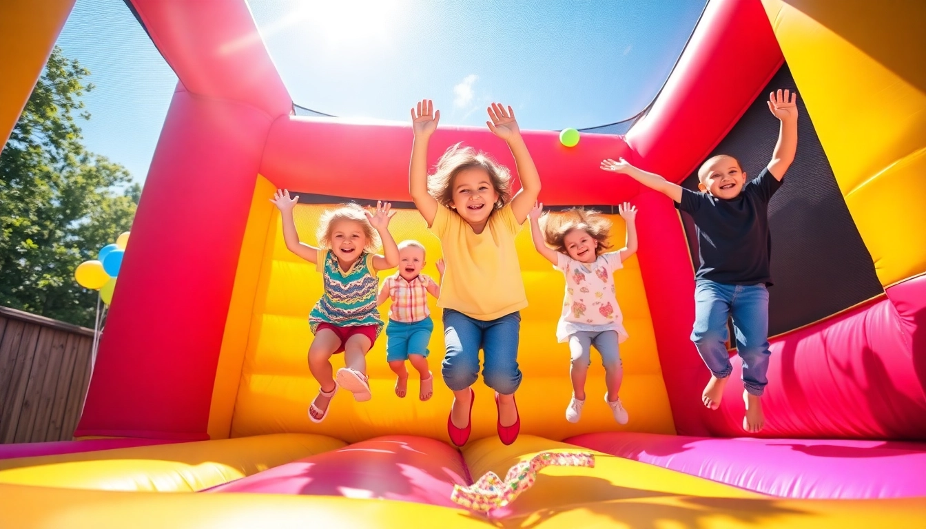 Rent a vibrant bounce house rental near me for unforgettable parties filled with joy and laughter.