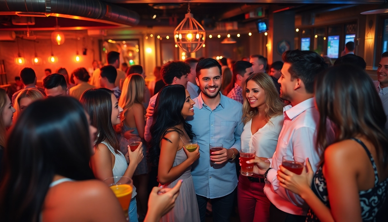 Celebrate a Unique Event with friends enjoying cocktails at a lively after-work party atmosphere.