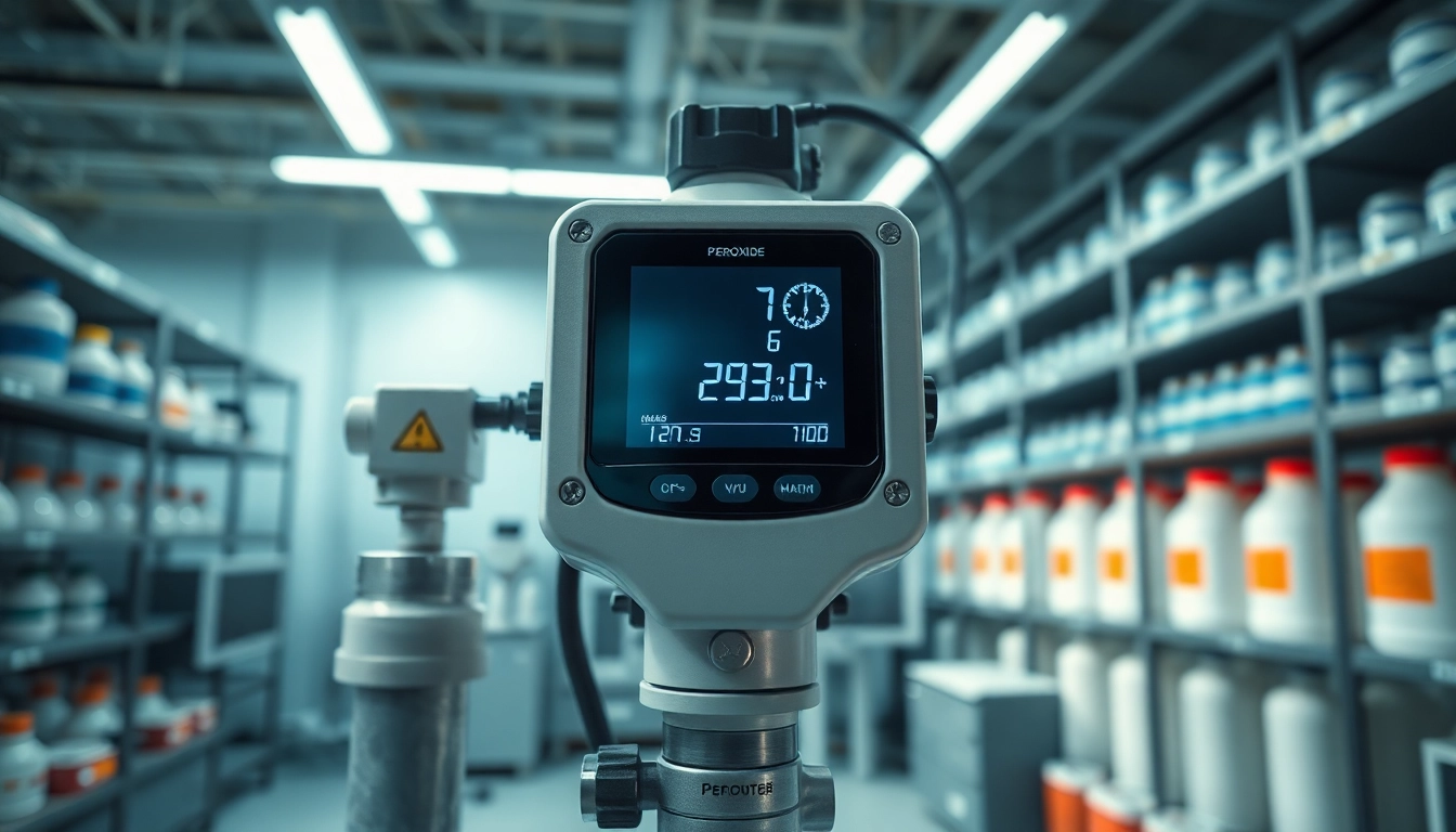 Ensure Safety with an Effective Hydrogen Peroxide Gas Detector for Industrial Use