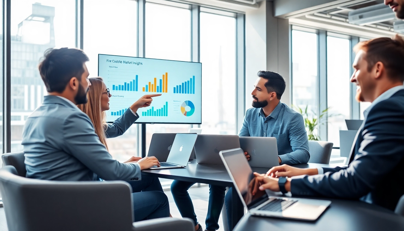 Find competitor customers by a collaborative business team analyzing market data together.