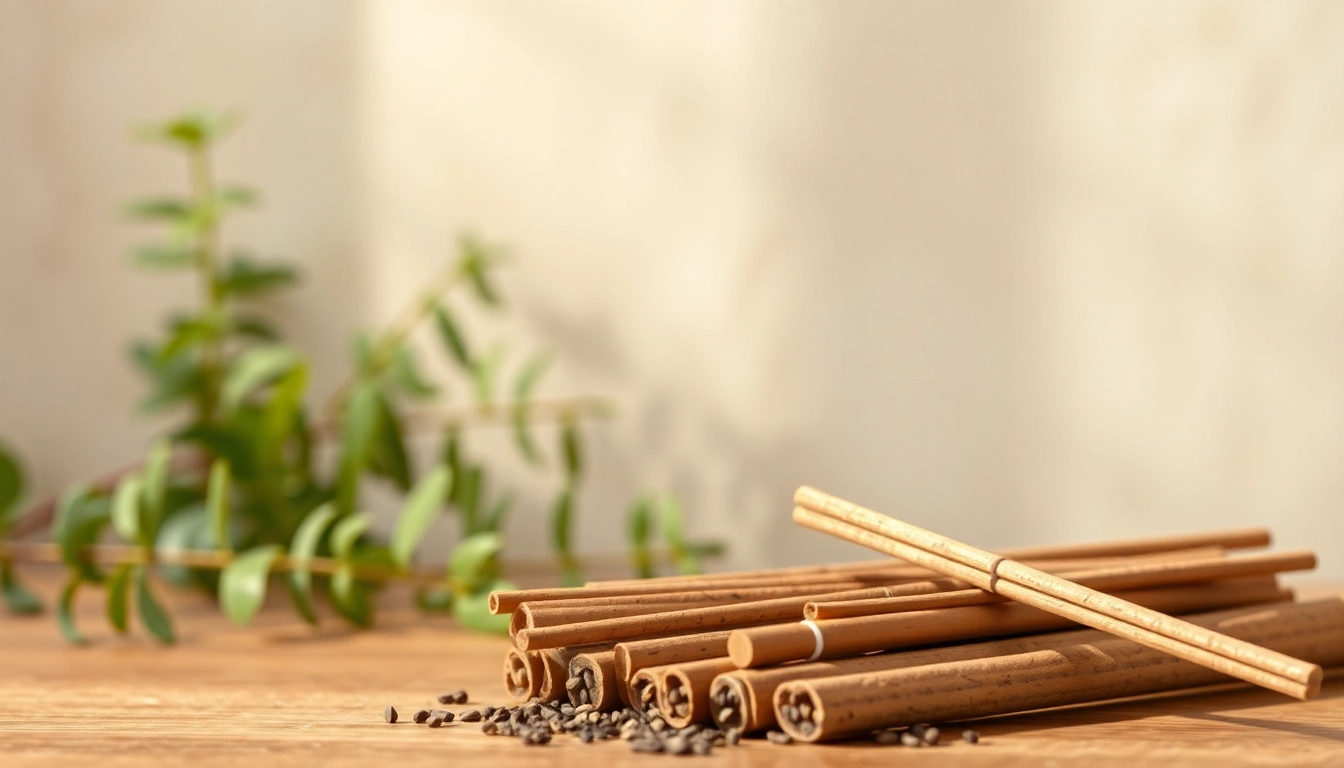 Utiliser des incenses pour cleansing dans un cadre apaisant et naturel.