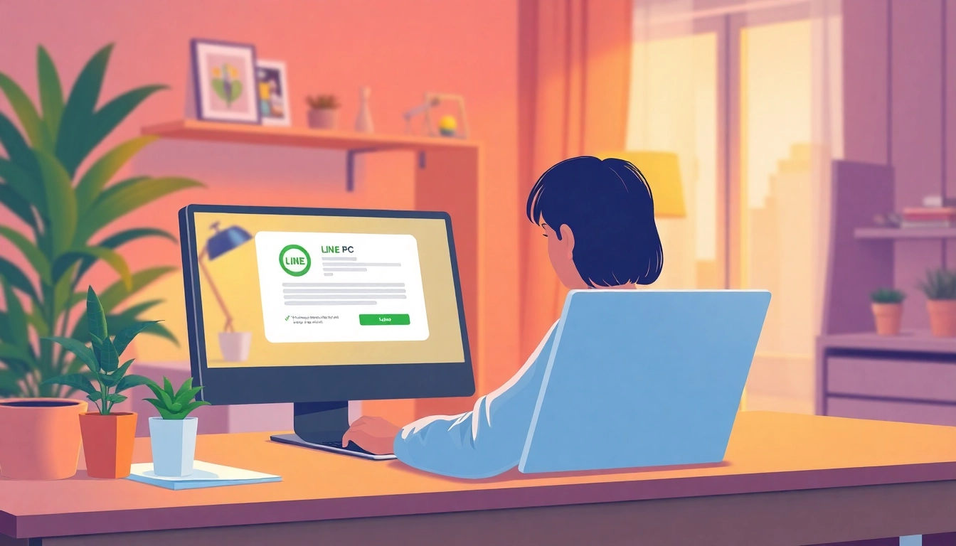 Download the LINE电脑版下载 on your PC with a modern user interface and engaging design.