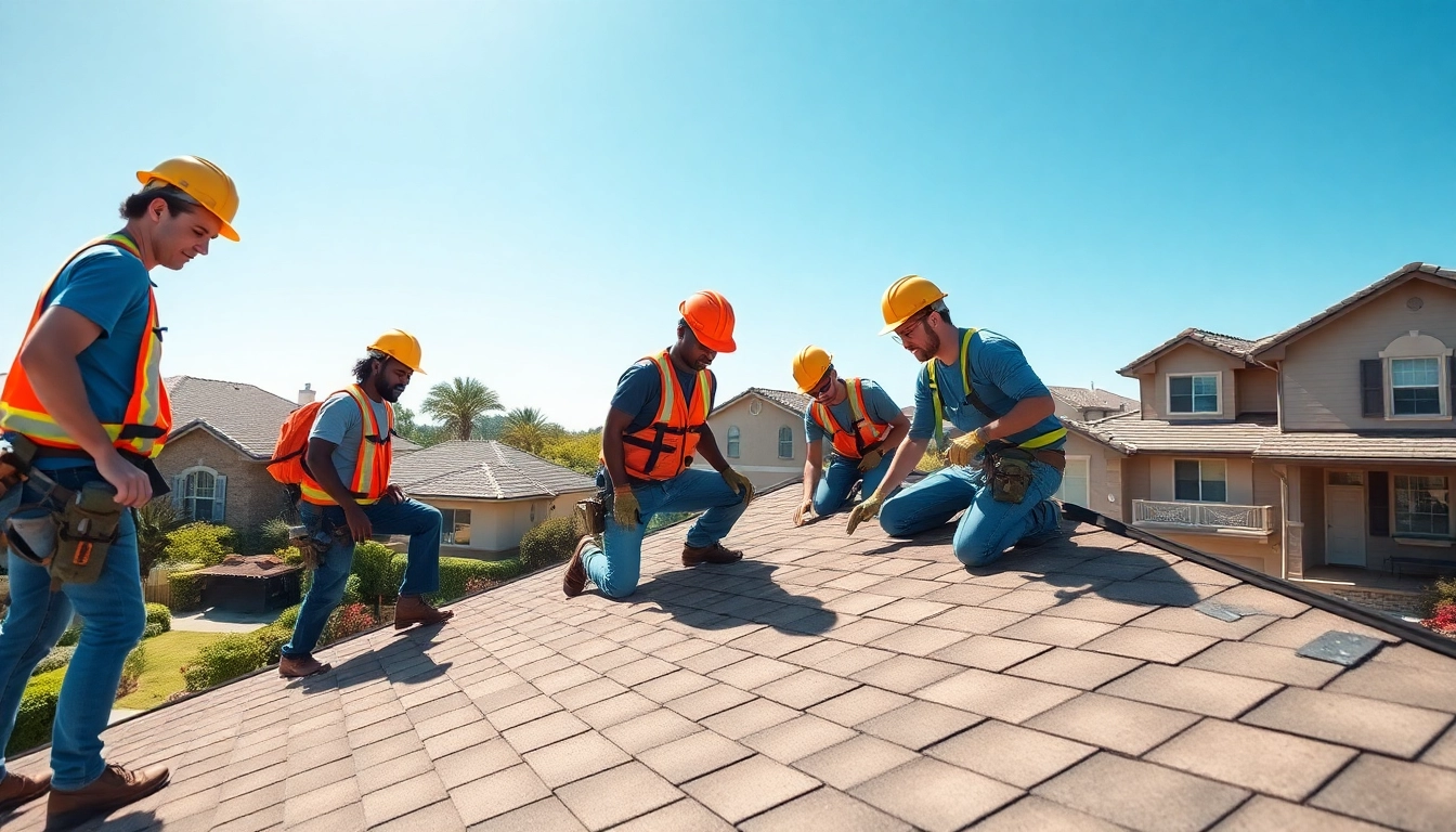 Licensed and insured roofers Austin demonstrating quality service on a residential roofing project.