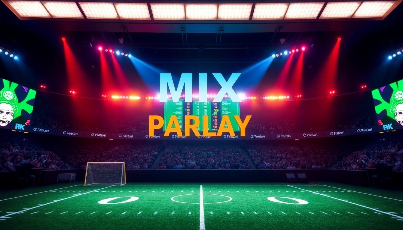 Engage with mix parlay betting on Bolabosku, showcasing vibrant football action.