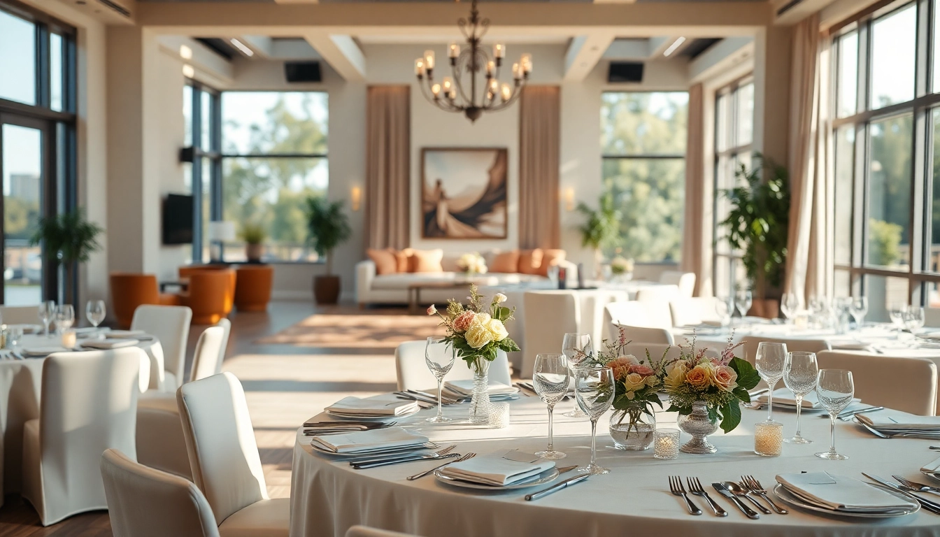 Experience the elegance of le lieu's versatile event space designed for special occasions.