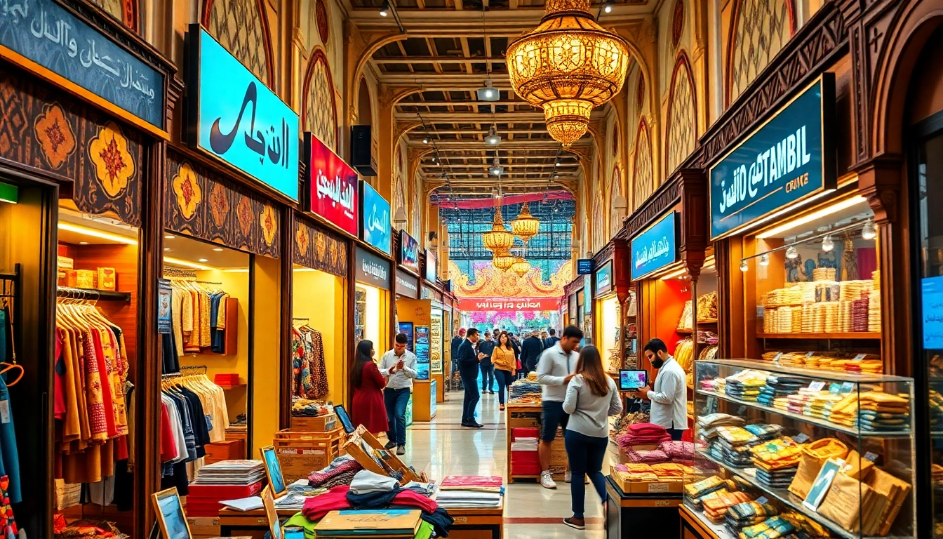 عرض لمتاجر عربية متخصصة بتجارة إلكترونية متنوعة وحديثة.