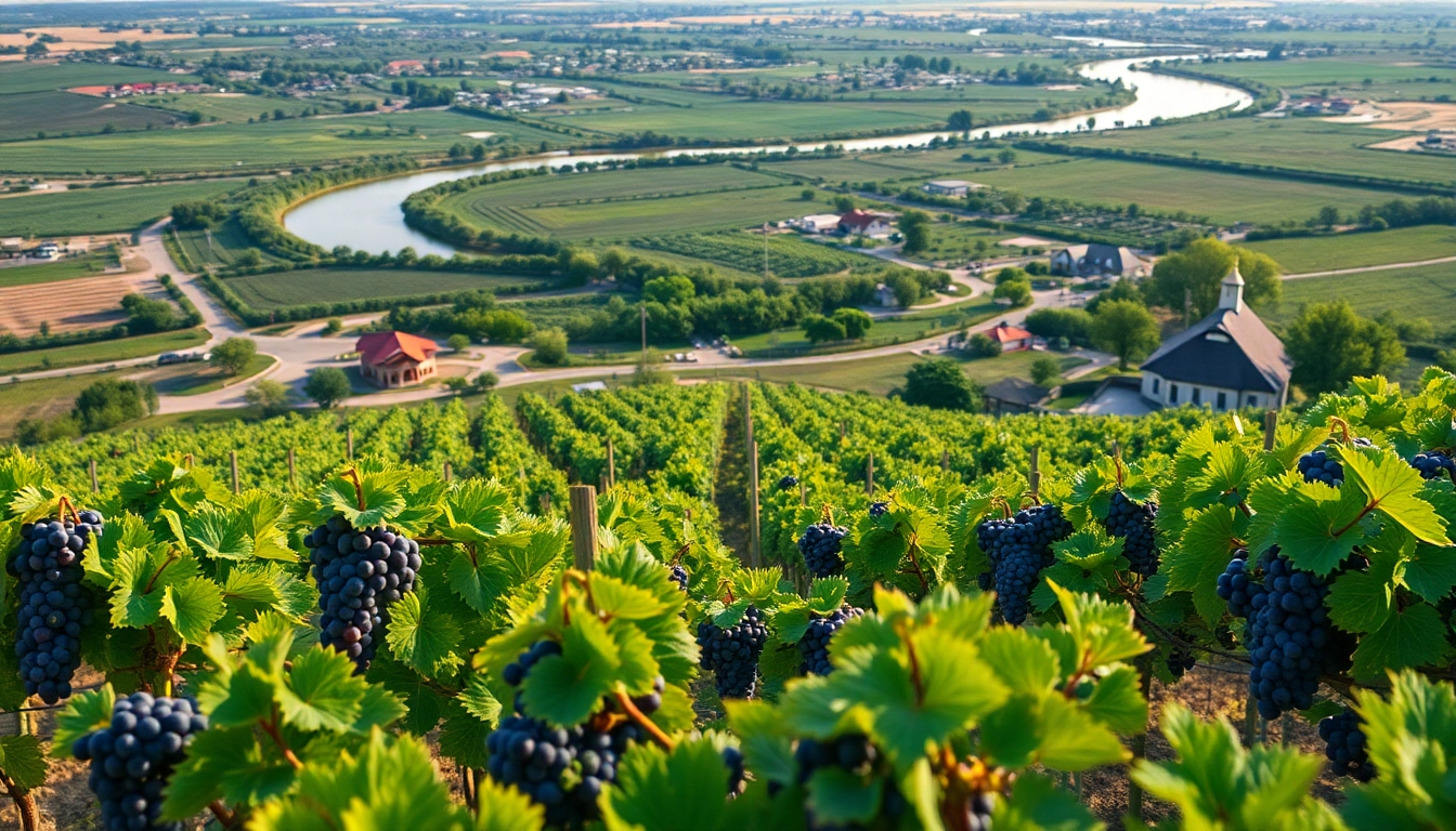 Experience Clarksburg's vibrant vineyards and picturesque landscapes in a serene setting.