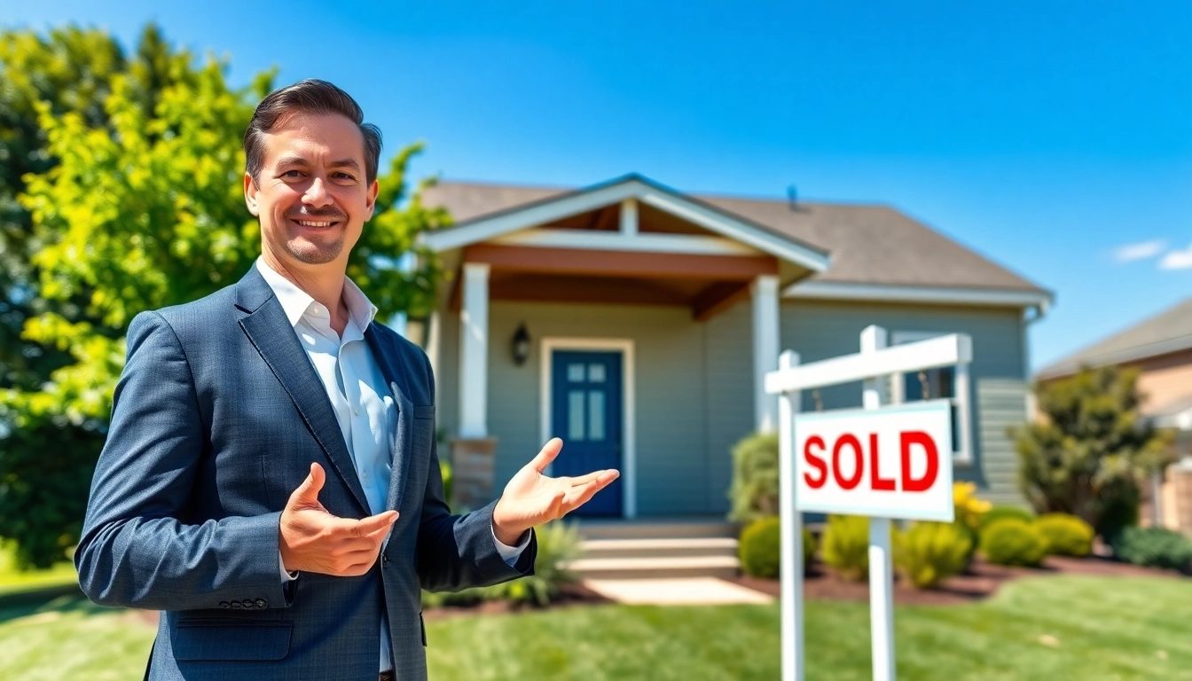Sell my house fast okc with real estate agent showcasing a sold house in Oklahoma City.