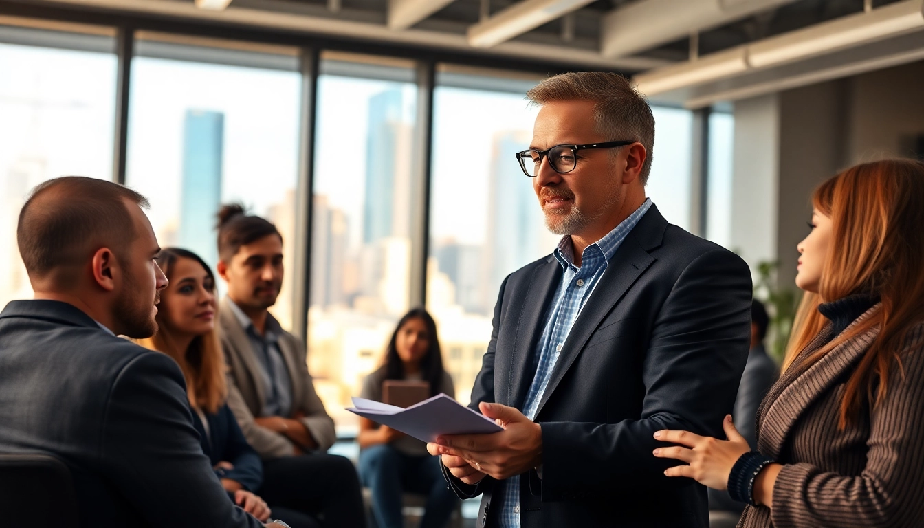Enhance your understanding of business coaching services with an engaging group discussion led by a professional coach.