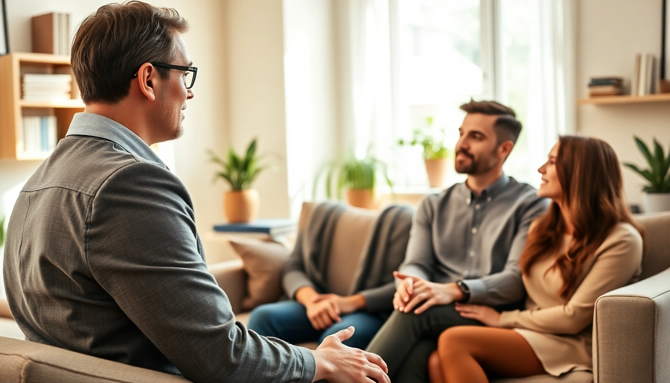 Engage with a professional relationship coach during a session focused on improving personal connections.