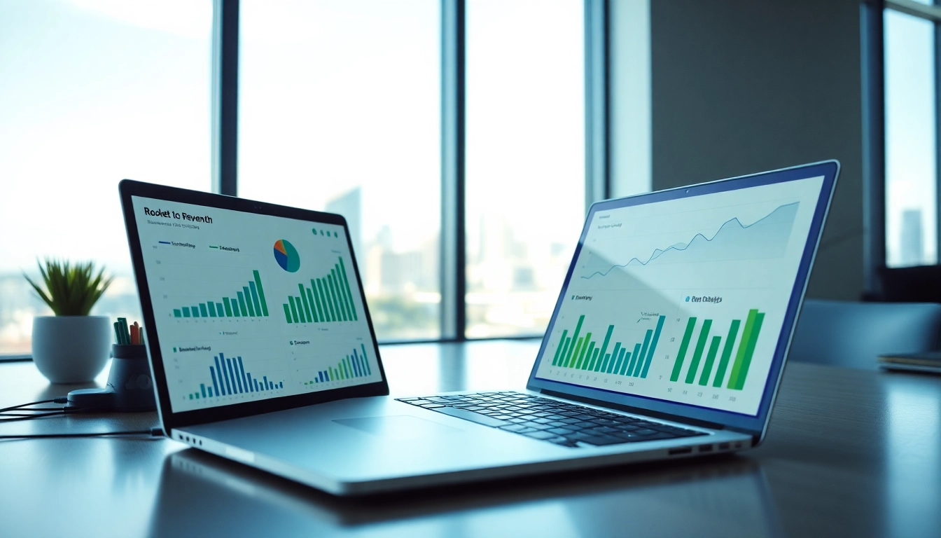 Analyze financial growth of Revenue Rocket Lab with professional data analytics setup
