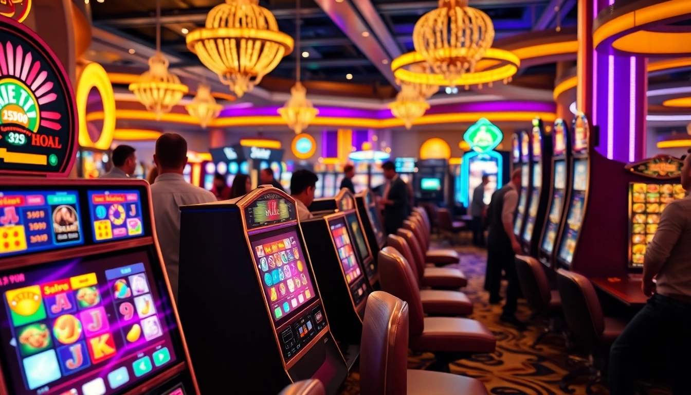 Experience the thrill of online slots at https://slotbuff3.com with engaging machines and dynamic atmosphere.