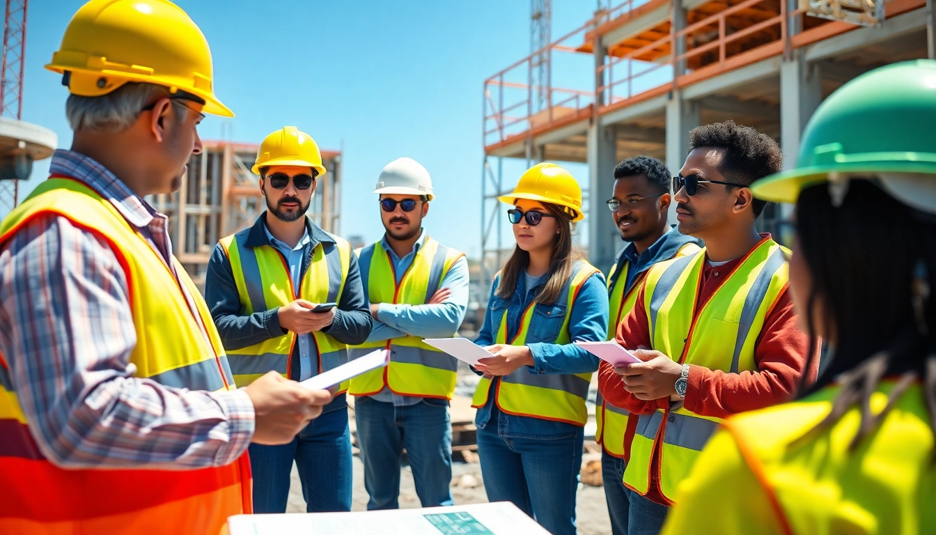Engaged professionals at a construction safety training colorado session, actively learning essential safety protocols.