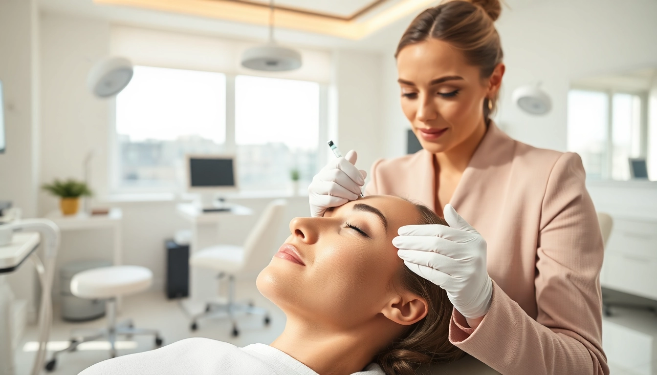 Enhance facial balancing with fillers through expert injection techniques in a serene clinic.