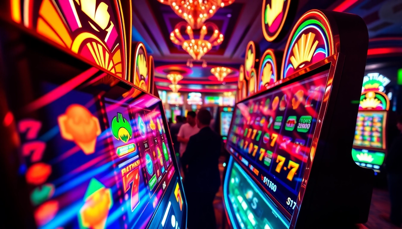 Rasakan keseruan bermain batman138 Slot dengan mesin slot berwarna-warni dan suasana kasin yang hidup.