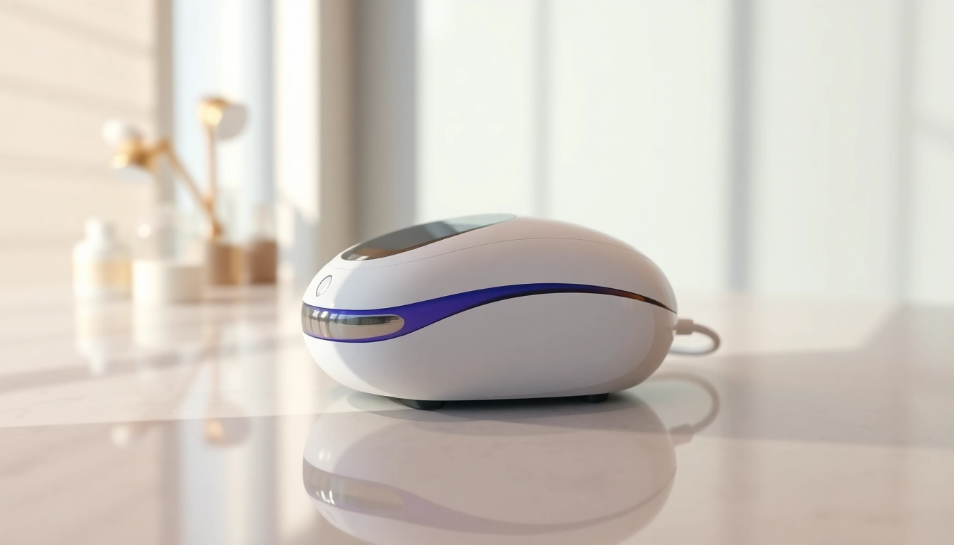 Experience the benefits of the Quasar MD with innovative light therapy solutions in a sleek setting.