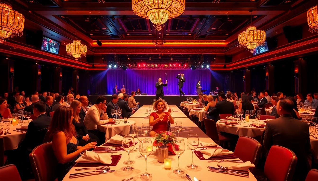 Enjoy a thrilling experience at dinner shows in las vegas featuring live entertainment and fine dining.