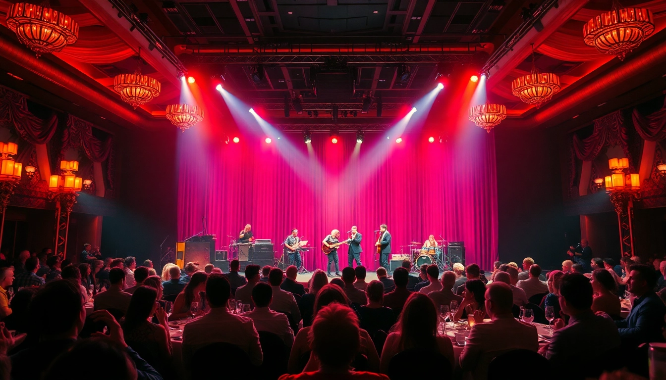Experience an exciting dinner theatre las vegas show with dazzling performances and lively audience.