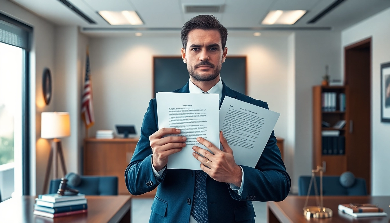 Tampa Criminal Attorney presenting legal expertise in a professional law office environment.