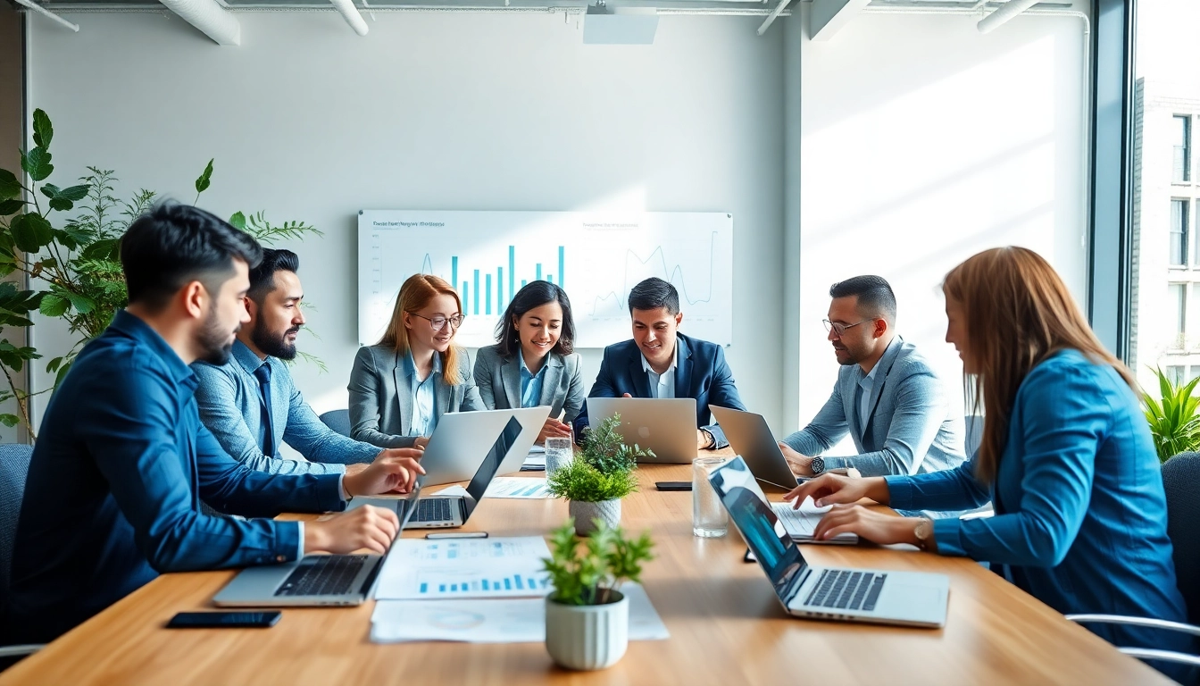 Analyze competitive intelligence data during a professional business meeting.