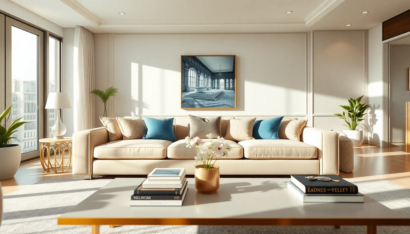Presenta lujo12 en un ambiente elegante con sofá moderno y decoración sofisticada.