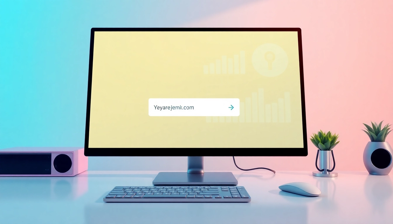 Generate a temp email address seamlessly with a modern digital workspace setup.